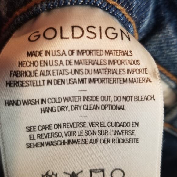 NWT GOLDSIGN Jeans Size 23 Denim The Comfort High Rise Bootcut Norcross - Picture 6 of 11